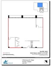 1 Richmond St W, Toronto, ON for lease Floor Plan- Image 1 of 1