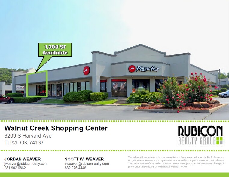 8285 S Harvard Ave, Tulsa, OK for lease - Building Photo - Image 1 of 5