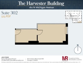 180 N Michigan Ave, Chicago, IL for lease Floor Plan- Image 1 of 4