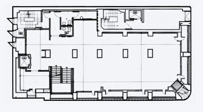 1220-1224 Rue Sainte-Catherine O, Montréal, QC for lease Floor Plan- Image 1 of 1