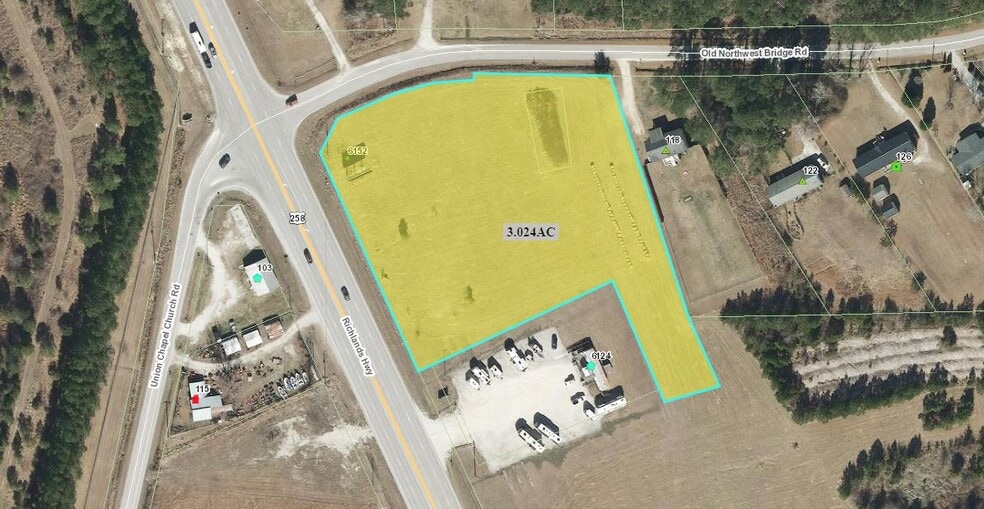 Richlands Highway And Old Northwest Bridge Rd, Jacksonville, NC for sale - Building Photo - Image 1 of 3