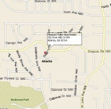 340-352 Dixie Hills Cir, Atlanta, GA - AERIAL  map view - Image1