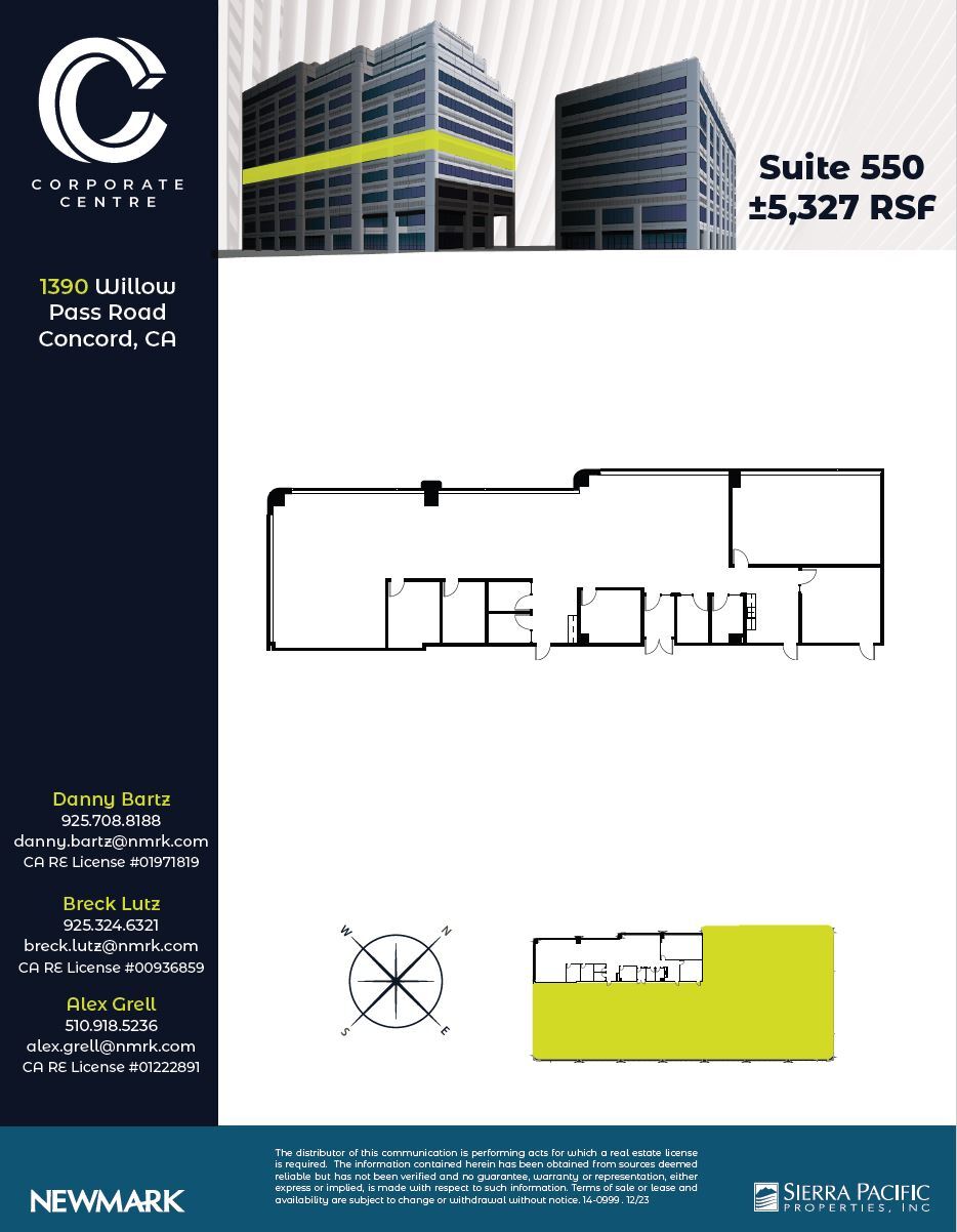 1390 Willow Pass Rd, Concord, CA for lease Floor Plan- Image 1 of 1