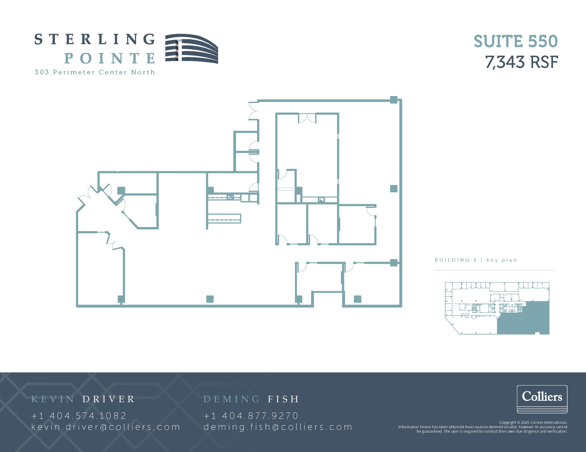 301 Perimeter Ctr N, Atlanta, GA for lease Floor Plan- Image 1 of 1