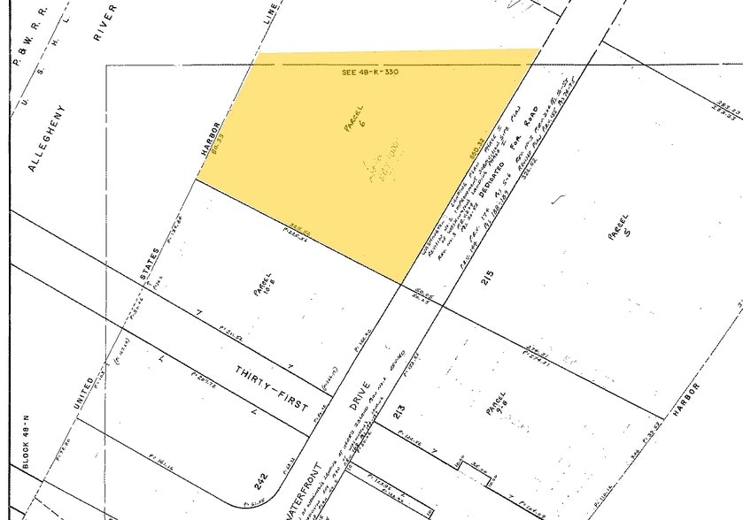 700 Waterfront Dr, Pittsburgh, PA for sale - Plat Map - Image 3 of 5