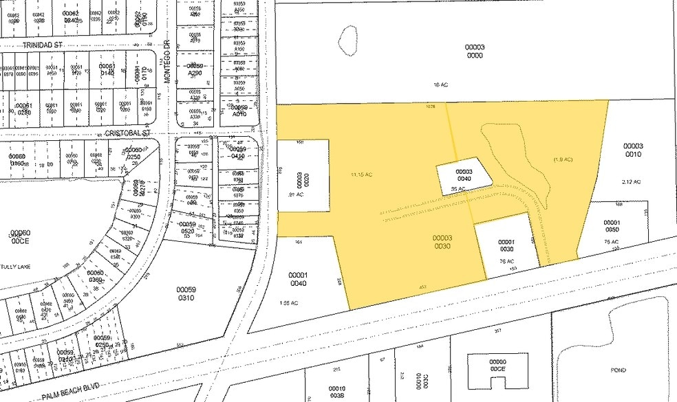 14600 Palm Beach Blvd, Fort Myers, FL for lease - Plat Map - Image 3 of 3