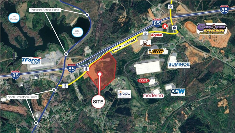 220 Shelby Hwy, Gaffney, SC for sale - Building Photo - Image 2 of 4