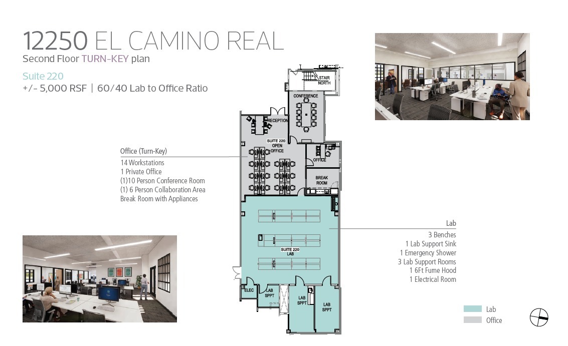 12250 El Camino Real, San Diego, CA for lease Floor Plan- Image 1 of 1