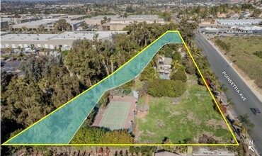 1029 Poinsettia Ave, Vista, CA - aerial  map view