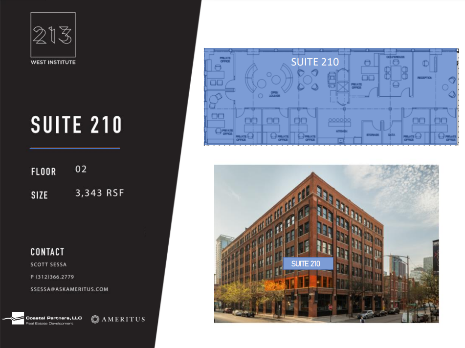 213 W Institute Pl, Chicago, IL for lease Floor Plan- Image 1 of 1