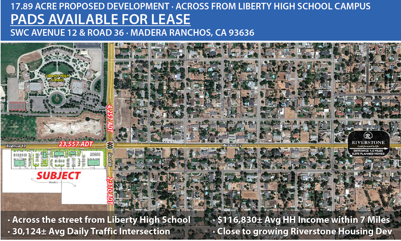 Avenue 12, Madera, CA for lease Primary Photo- Image 1 of 5