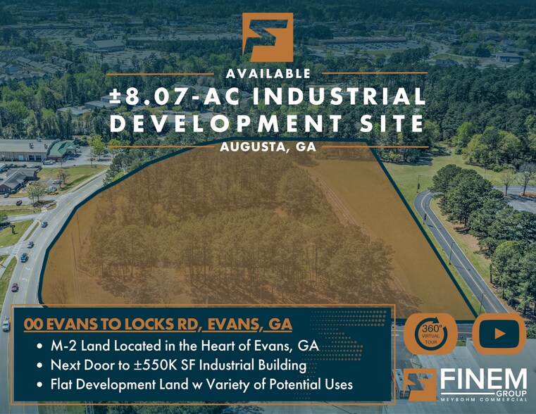 00 Evans To Locks Rd, Evans, GA 30809