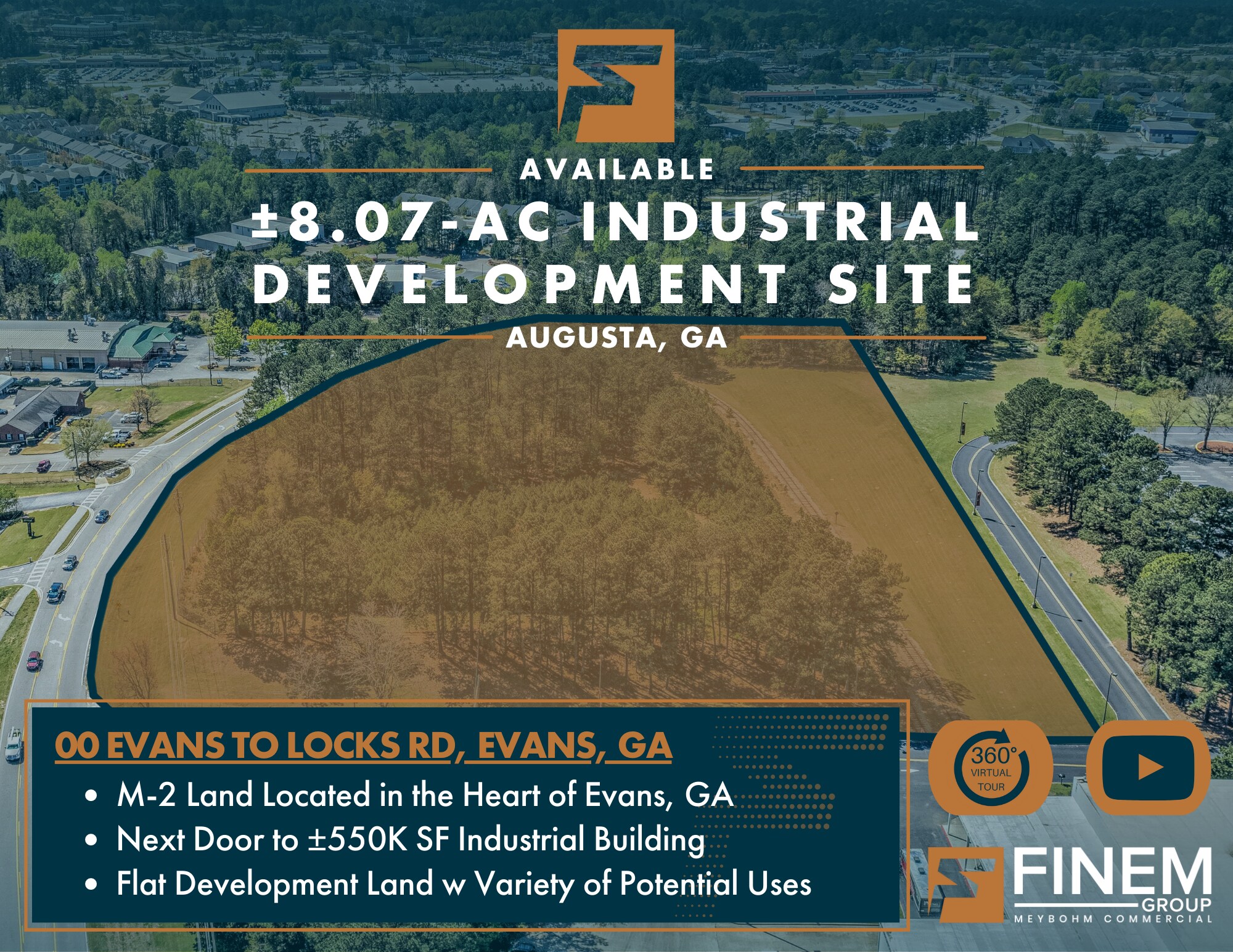 00 Evans To Locks Rd, Evans, GA 30809