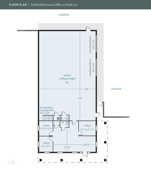 9316 FM 1585, Wolfforth, TX for lease - Floor Plan - Image 2 of 10