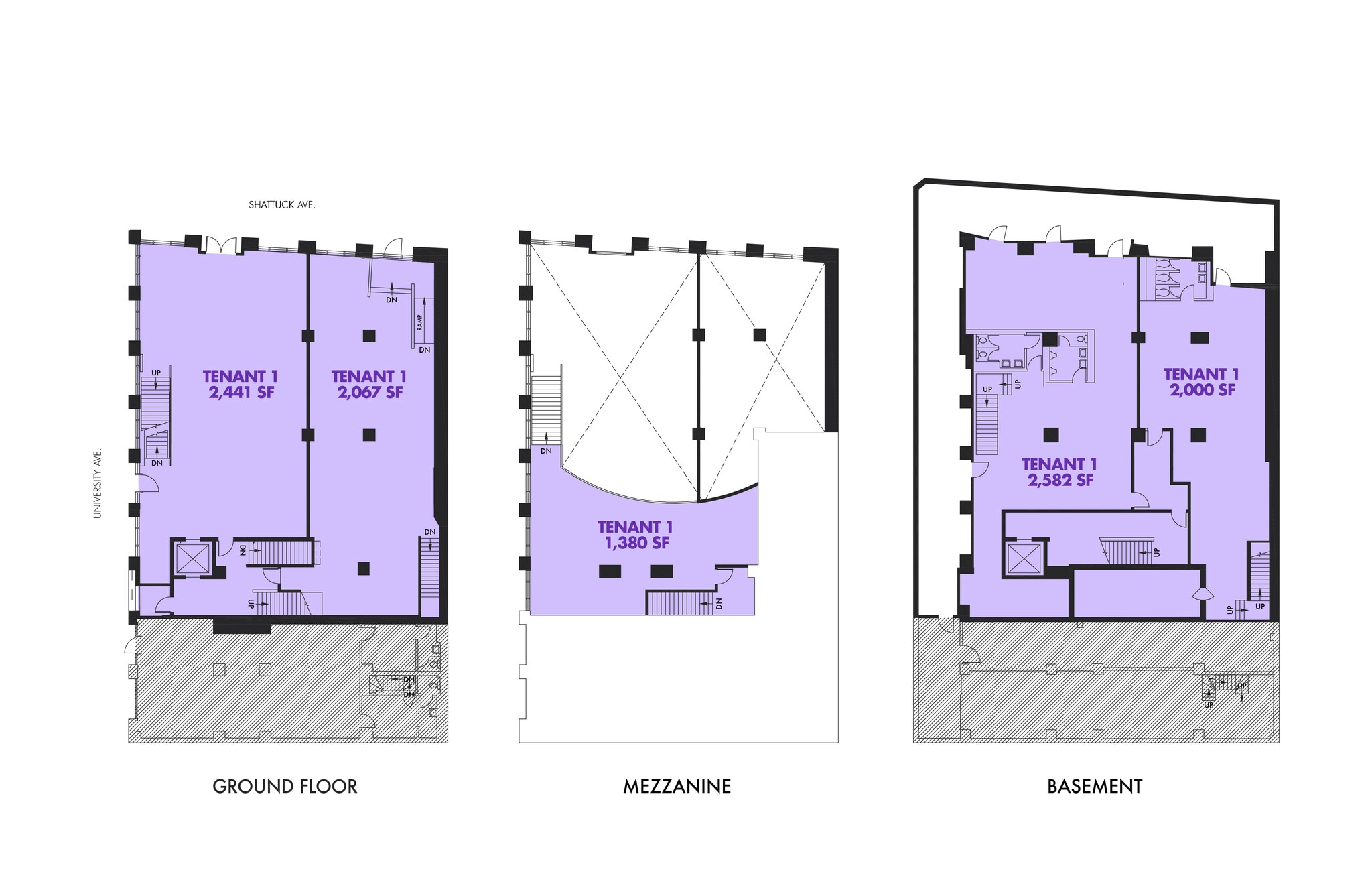 2000 Shattuck Ave, Berkeley, CA for lease Floor Plan- Image 1 of 2