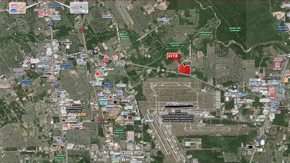 FM1960 & Cypresswood, Humble, TX 77338 Land for Sale