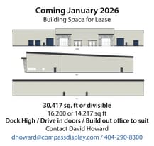 129 Wes Walker Memorial Dr, Ball Ground GA - Warehouse