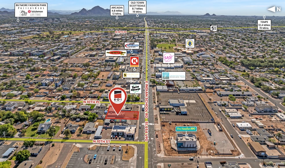 1016 E Indian School Rd, Phoenix, AZ for sale - Building Photo - Image 2 of 8