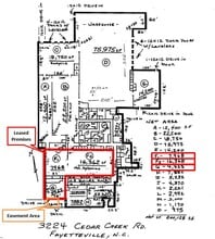 3224 Cedar Creek Rd, Fayetteville, NC for lease Floor Plan- Image 1 of 2