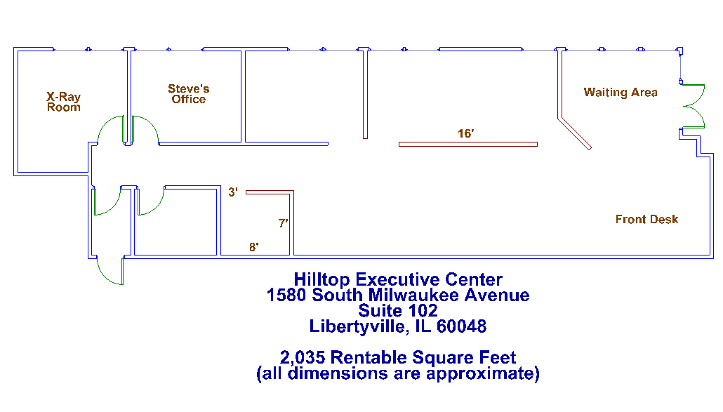 1580 S Milwaukee Ave, Libertyville, IL for lease Floor Plan- Image 1 of 1