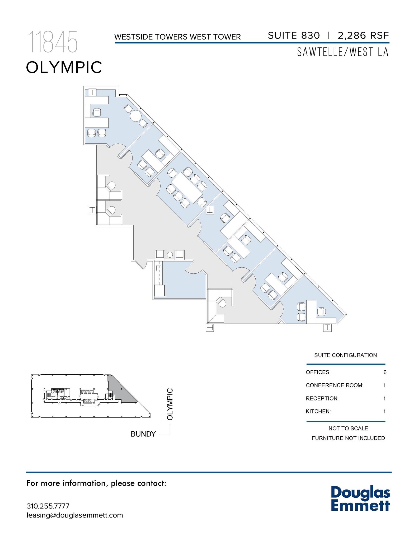 11845 W Olympic Blvd, Los Angeles, CA for lease Floor Plan- Image 1 of 1