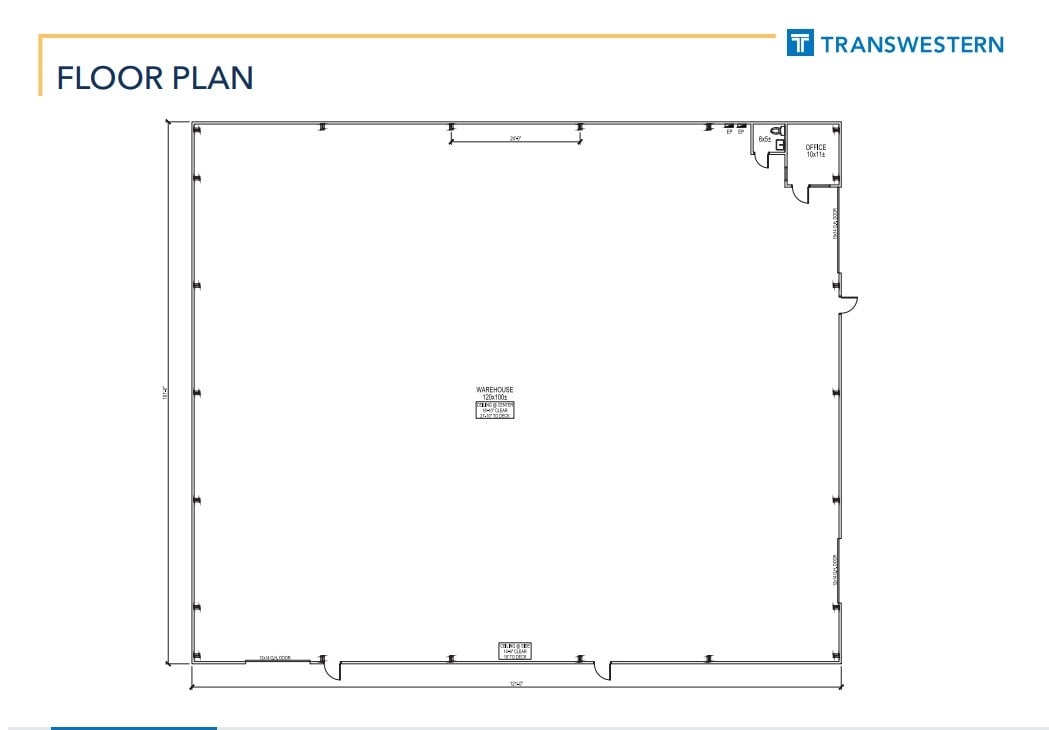 828 W Broadway Ave, Fort Worth, TX for lease Floor Plan- Image 1 of 1
