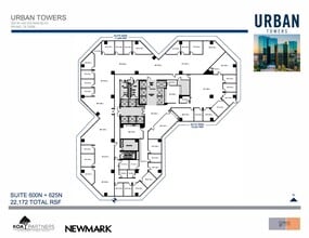222 W Las Colinas Blvd, Irving, TX for lease Floor Plan- Image 2 of 2
