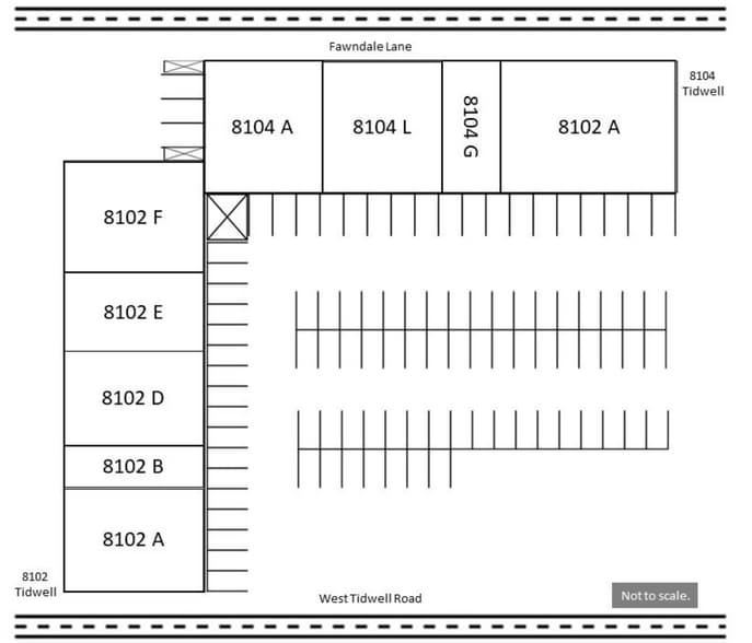 8104 W Tidwell, Houston, TX for lease - Building Photo - Image 2 of 2