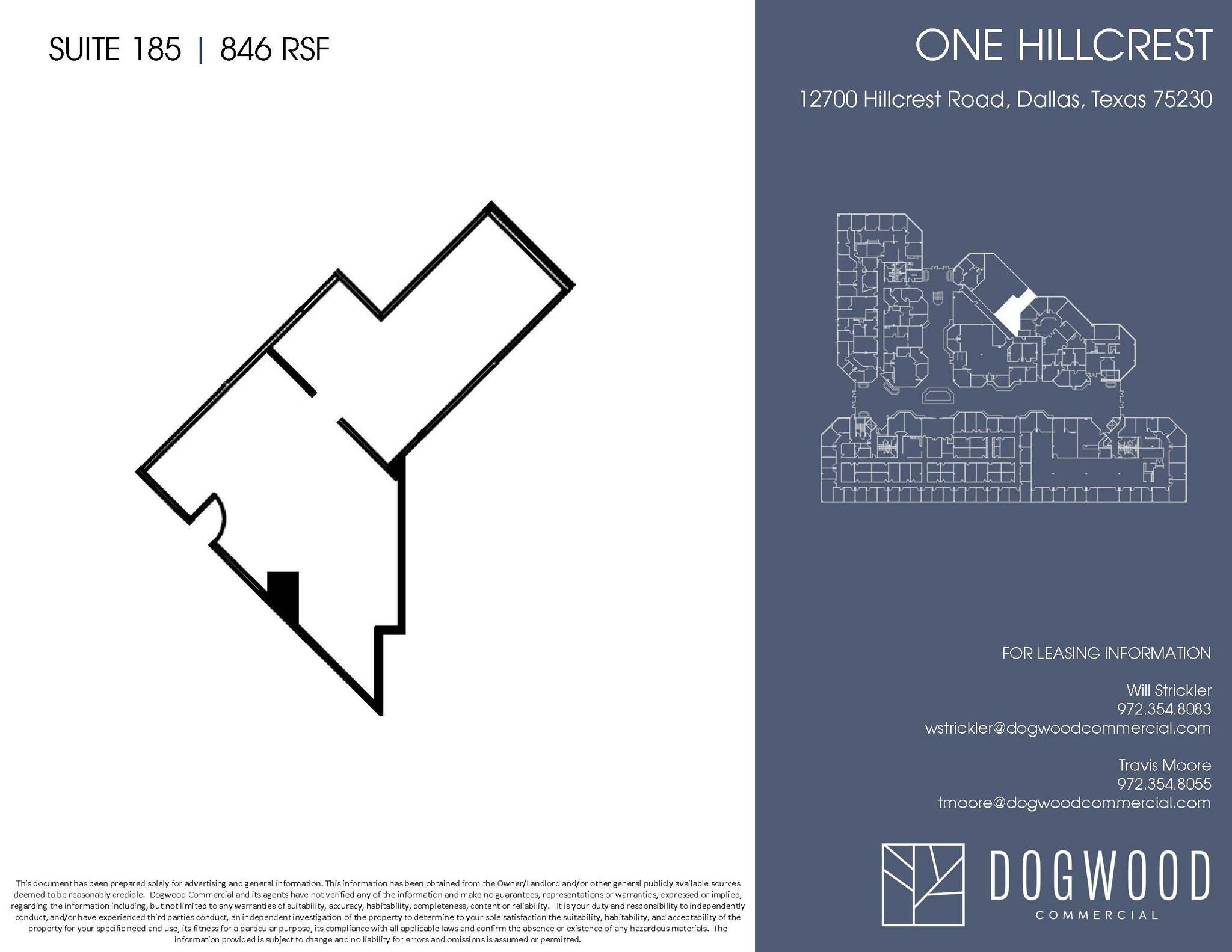 12700 Hillcrest Rd, Dallas, TX for lease Floor Plan- Image 1 of 1