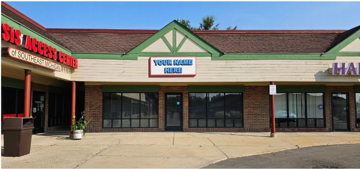 2866-2896 Washtenaw Rd, Ypsilanti, MI for lease - Building Photo - Image 2 of 2