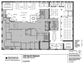 420 N Wabash Ave, Chicago, IL for lease Floor Plan- Image 2 of 6