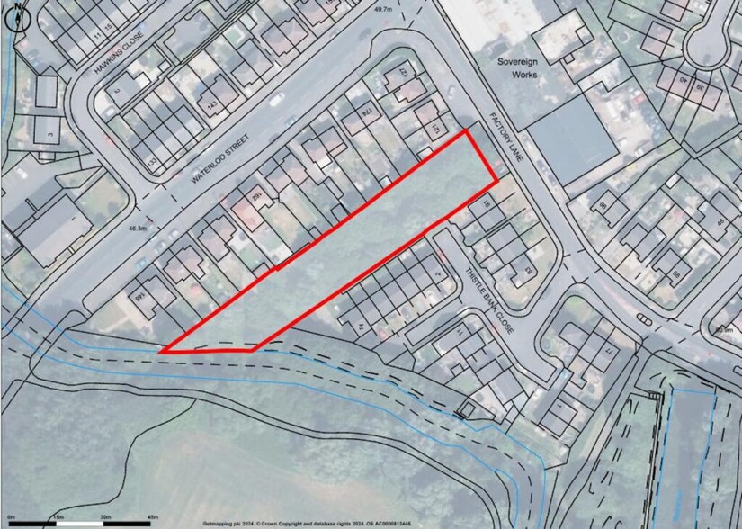 8 Thistle Bank Close, Manchester for sale - Site Plan - Image 1 of 2