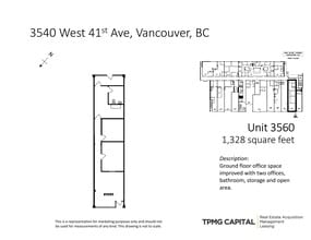 3522-3560 41st Av W, Vancouver, BC for lease Site Plan- Image 1 of 1