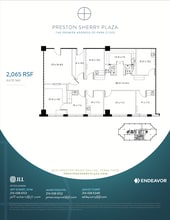 8201 Preston Rd, Dallas, TX for lease Floor Plan- Image 1 of 1