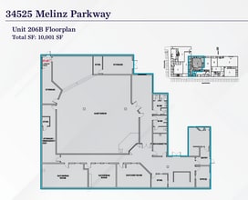 34525 Melinz Pky, Eastlake, OH for lease Floor Plan- Image 2 of 3