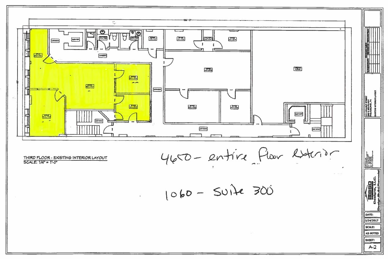 1511 Walnut St, Philadelphia, PA for lease Floor Plan- Image 1 of 1
