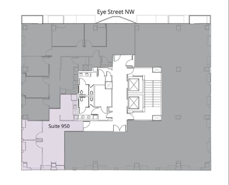 1444 I St NW, Washington, DC for lease Floor Plan- Image 1 of 1
