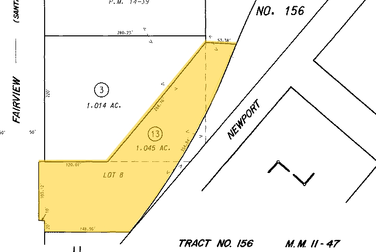 2285 Newport Blvd, Costa Mesa, CA for lease - Plat Map - Image 2 of 23
