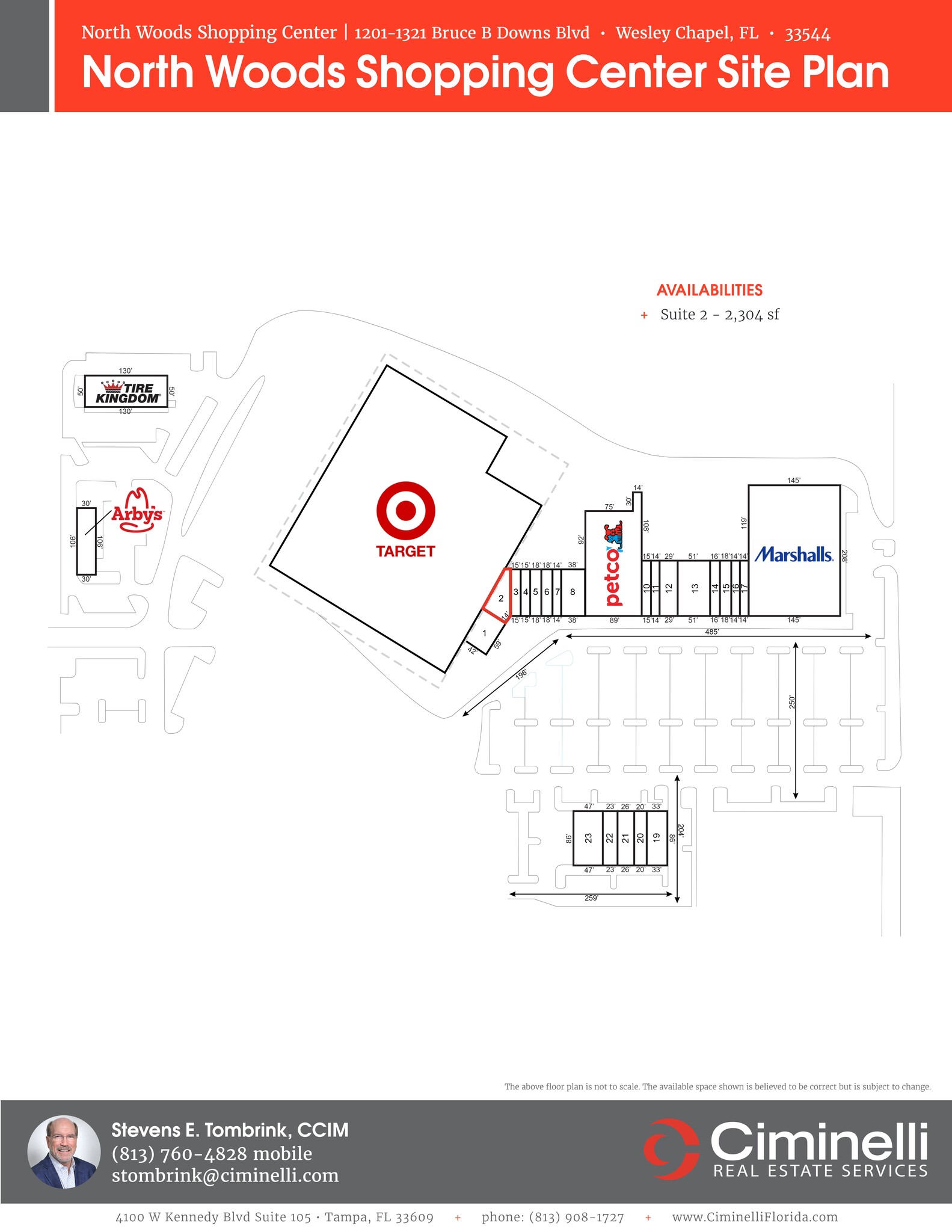 1201-1321 Bruce B Downs Blvd, Wesley Chapel, FL for lease Site Plan- Image 1 of 1