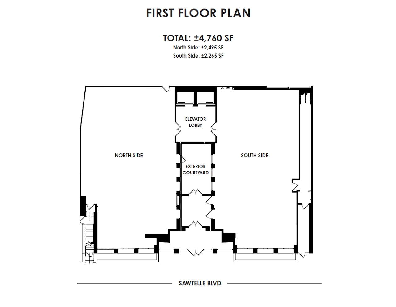 2045 Sawtelle Blvd, Los Angeles, CA for lease Floor Plan- Image 1 of 10