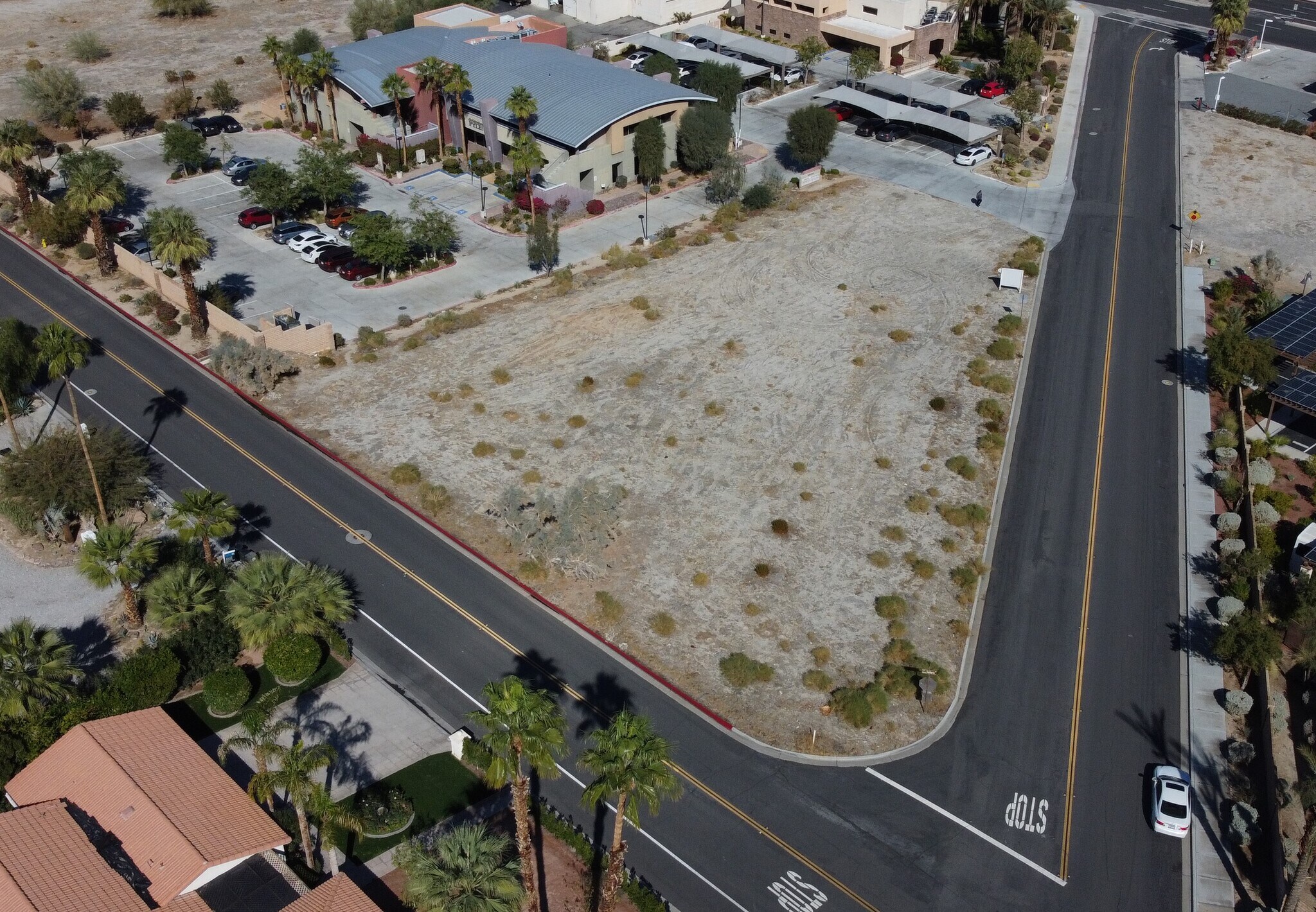 Dunes View & Sahara Rd, Rancho Mirage, CA for sale Aerial- Image 1 of 1