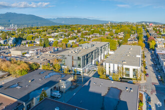 1900-1990 Pandora St, Vancouver, BC - AERIAL  map view