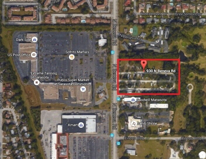 930 N Beneva Rd, Sarasota, FL for sale Primary Photo- Image 1 of 1
