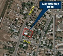 8260 Brighton Rd, Commerce City, CO - aerial  map view