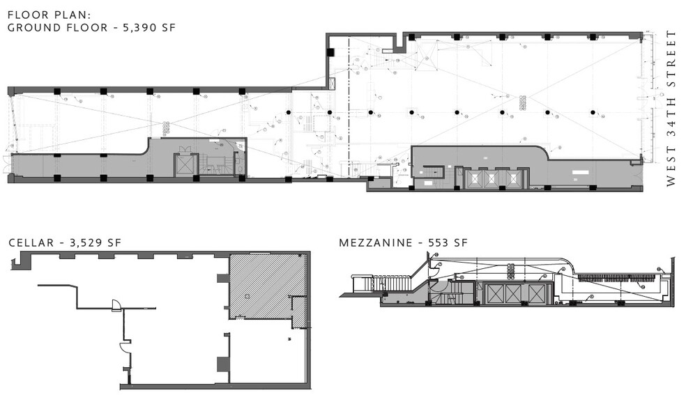 45 W 34th St, New York, NY for lease - Floor Plan - Image 2 of 5