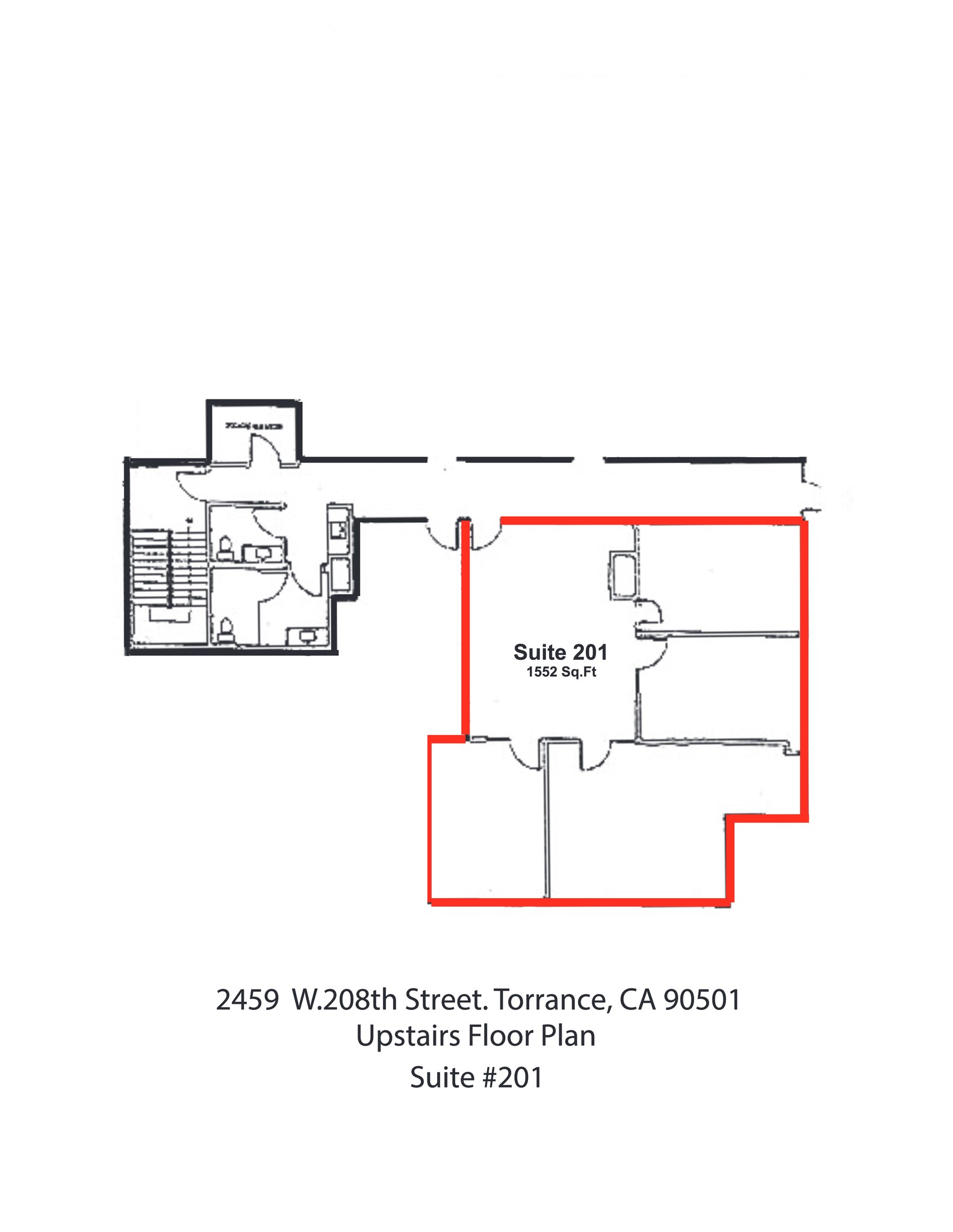 2459 W 208th St, Torrance, CA for lease Site Plan- Image 1 of 1