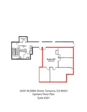 2459 W 208th St, Torrance, CA for lease Site Plan- Image 1 of 1