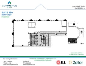 2021 Spring Rd, Oak Brook, IL for lease Floor Plan- Image 1 of 1