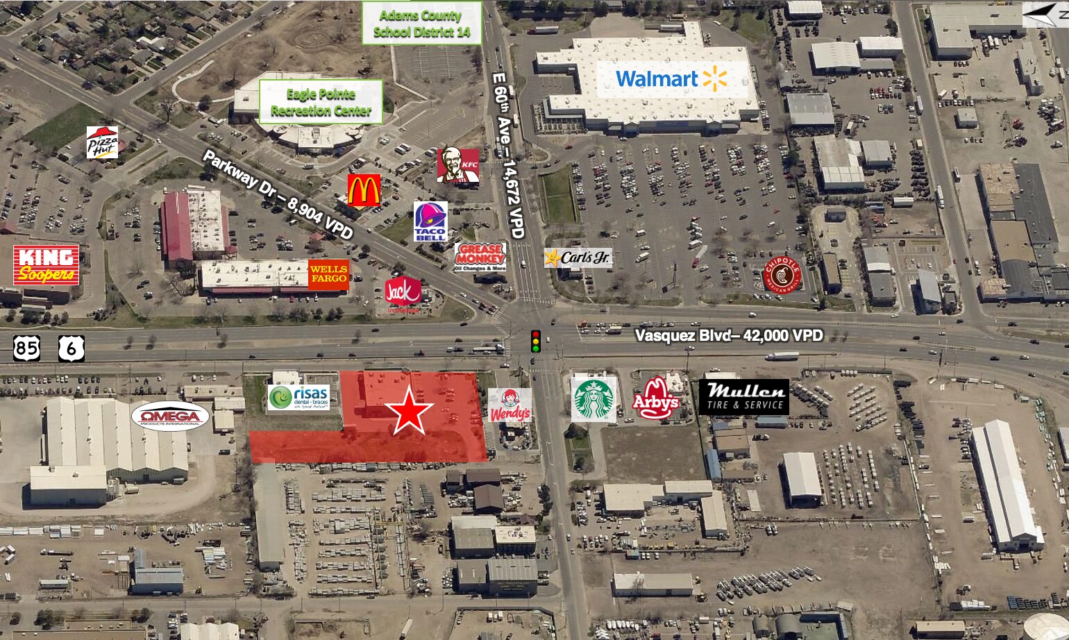 6011 Dexter St, Commerce City, CO for sale Aerial- Image 1 of 1