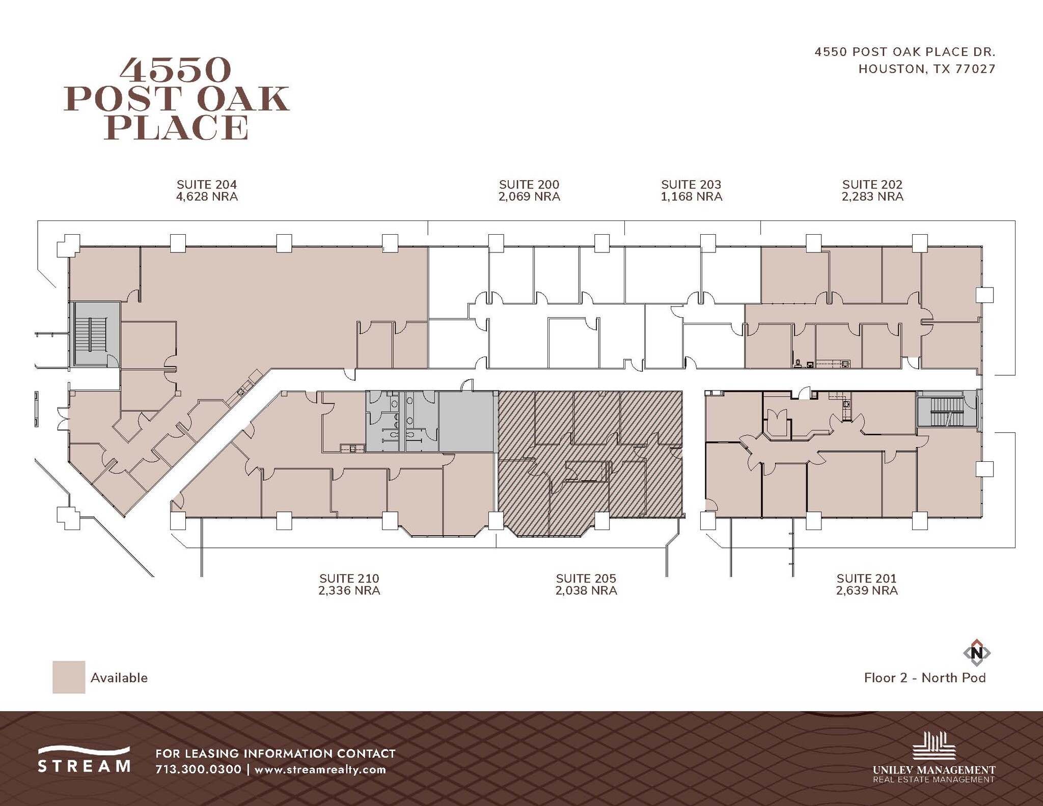 4550 Post Oak Place Dr, Houston, TX for lease Floor Plan- Image 1 of 1